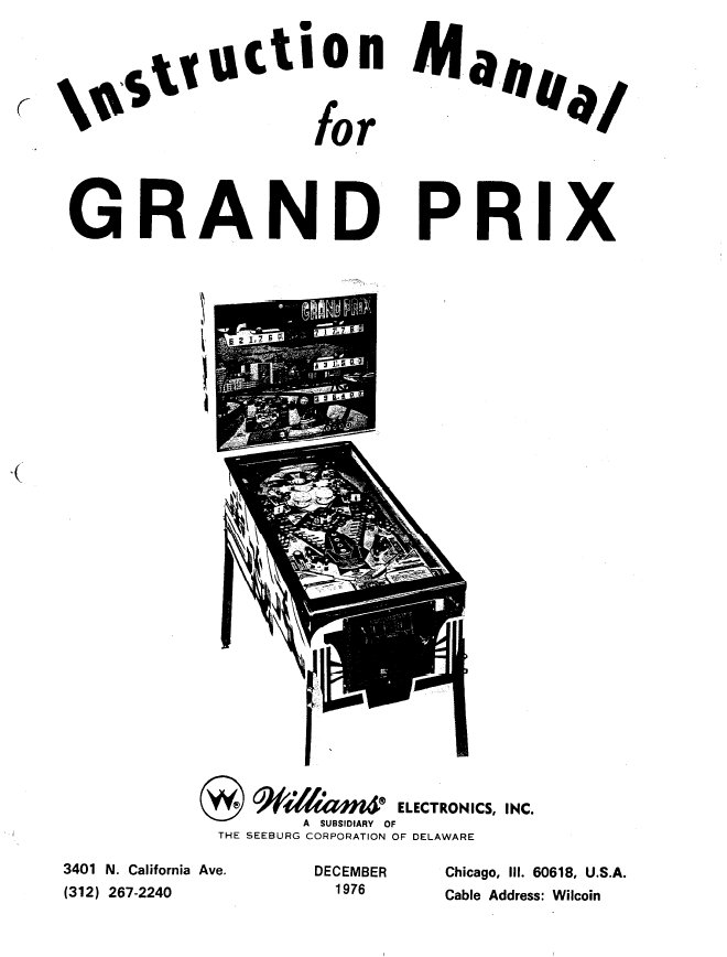 Grand Prix Manual